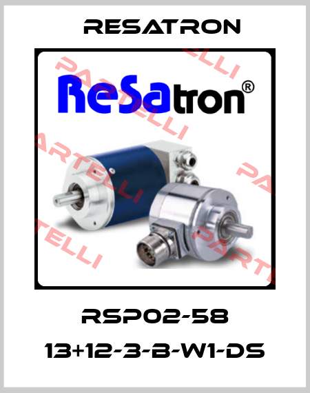 RSP02-58 13+12-3-B-W1-DS Resatron