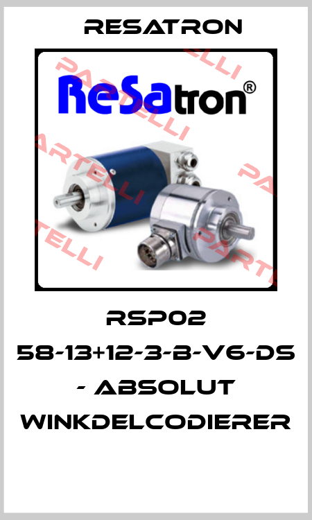 RSP02 58-13+12-3-B-V6-DS - ABSOLUT WINKDELCODIERER  Resatron