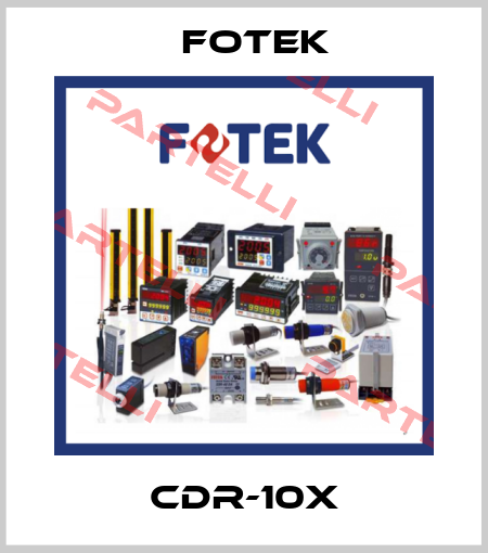 CDR-10X Fotek