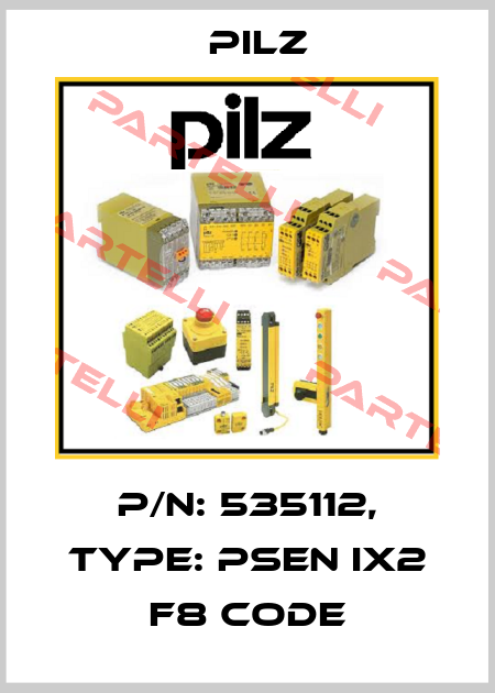 p/n: 535112, Type: PSEN ix2 F8 code Pilz