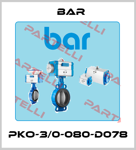 PKO-3/0-080-D078 bar