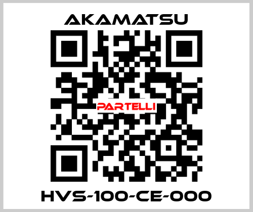 HVS-100-CE-000 Akamatsu