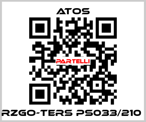 RZGO-TERS PS033/210  Atos