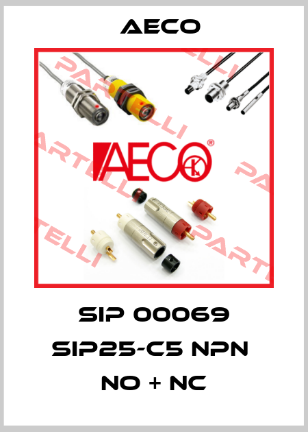 SIP 00069 SIP25-C5 NPN  NO + NC Aeco