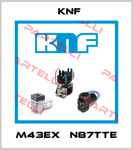 M43EX   N87TTE KNF