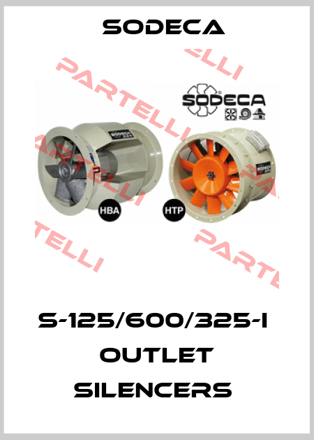S-125/600/325-I  OUTLET SILENCERS  Sodeca