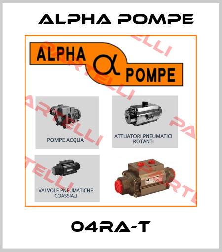 04RA-T Alpha Pompe