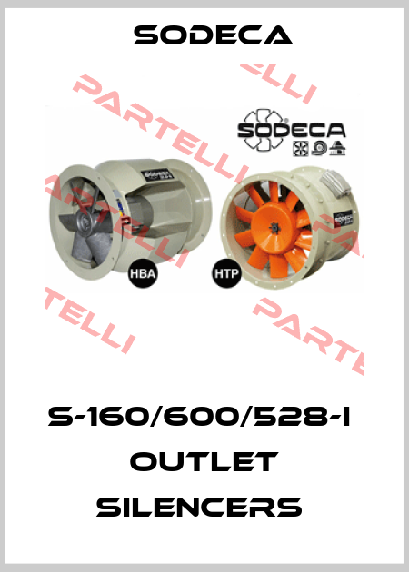 S-160/600/528-I  OUTLET SILENCERS  Sodeca