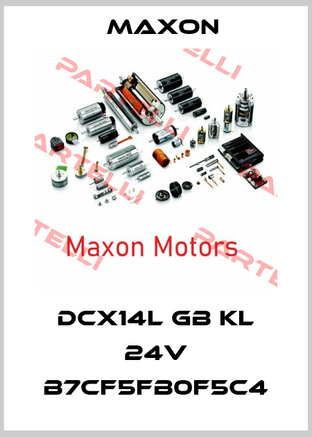 DCX14L GB KL 24V B7CF5FB0F5C4 Maxon
