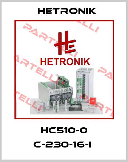 HC510-0 C-230-16-I  HETRONIK