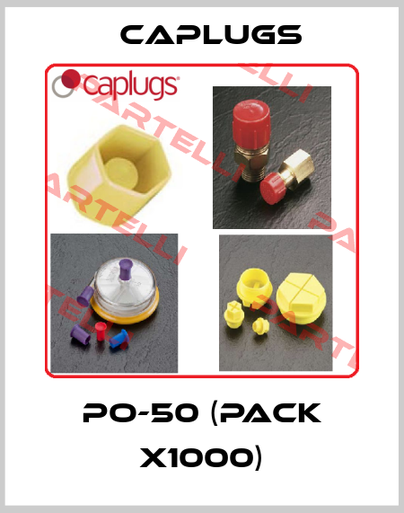 PO-50 (pack x1000) CAPLUGS