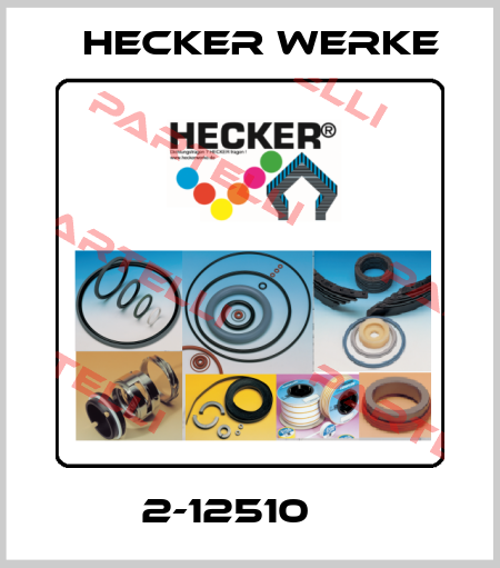 2-12510     Hecker Werke