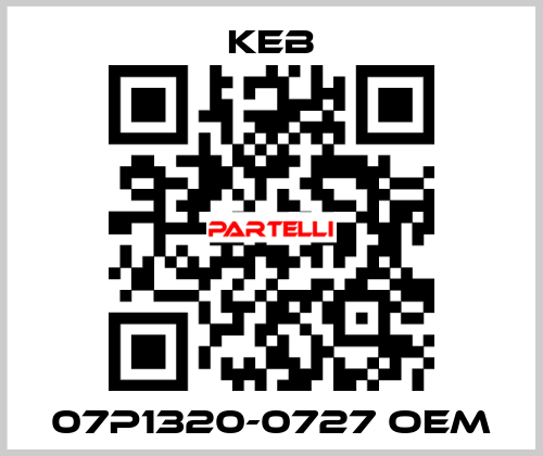07P1320-0727 OEM KEB