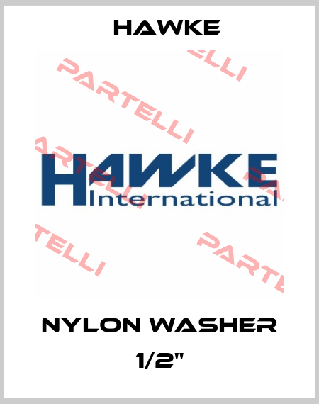 NYLON WASHER 1/2" Hawke