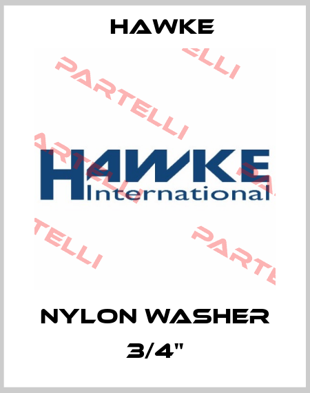NYLON WASHER 3/4" Hawke