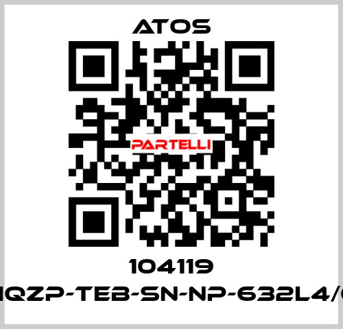 104119 LIQZP-TEB-SN-NP-632L4/Q Atos