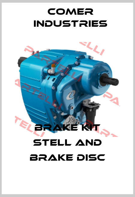 Brake kit Stell and Brake disc Comer Industries