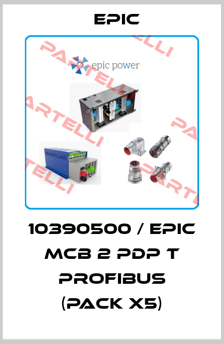 10390500 / EPIC MCB 2 PDP T PROFIBUS (pack x5) Epic