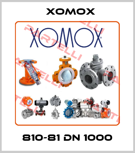 810-81 Dn 1000 Xomox