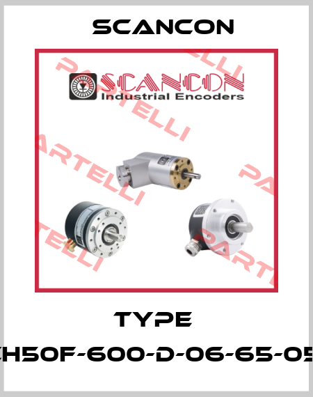 TYPE  SCH50F-600-D-06-65-05-S Scancon