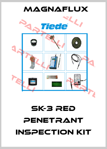 SK-3 red penetrant inspection kit Magnaflux