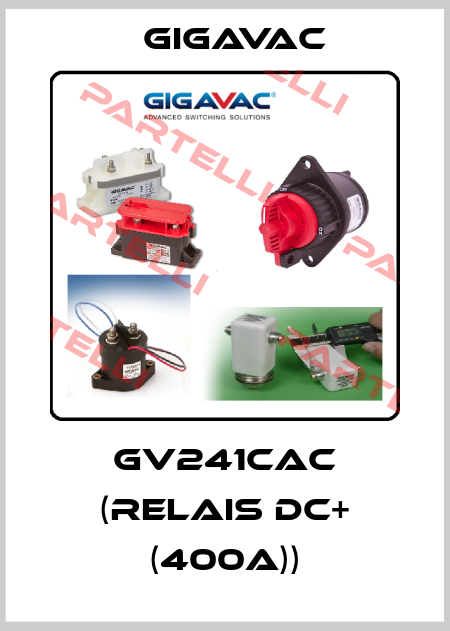 GV241CAC (Relais DC+ (400A)) Gigavac