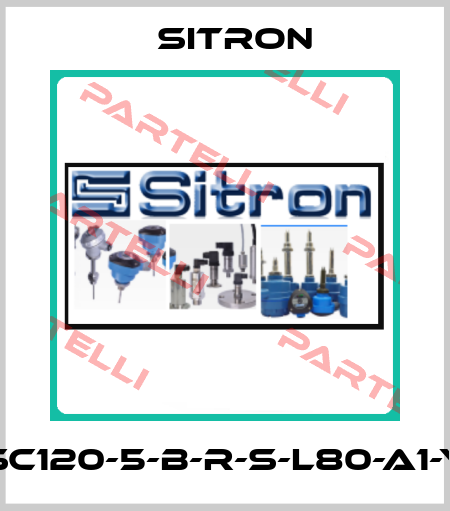 SC120-5-B-R-S-L80-A1-Y Sitron