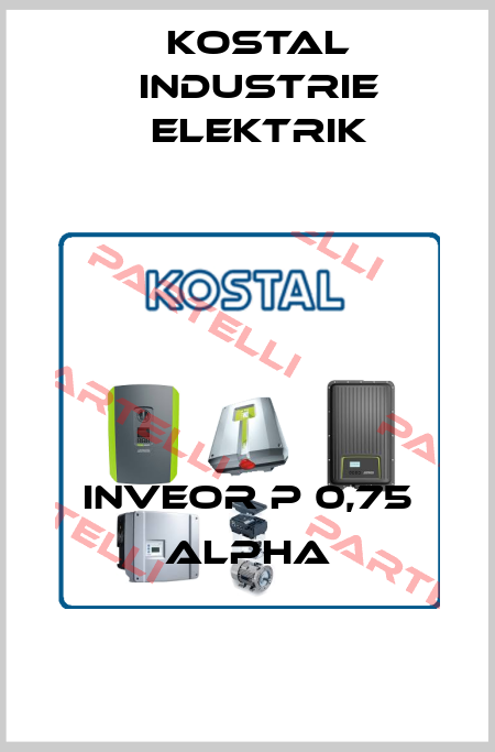 Inveor P 0,75 Alpha Kostal Industrie Elektrik