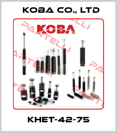 KHET-42-75 KOBA CO., LTD