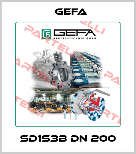 SD1S3B DN 200 Gefa