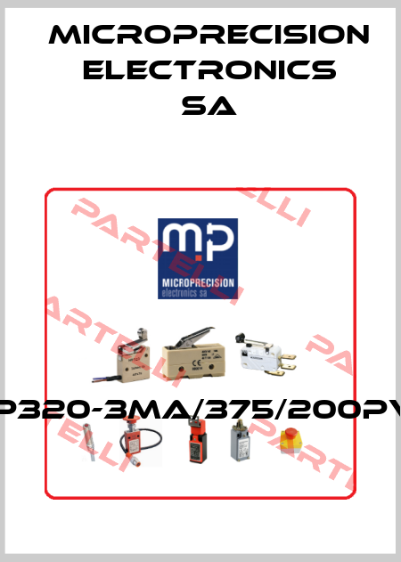 MP320-3MA/375/200PVC Microprecision Electronics SA