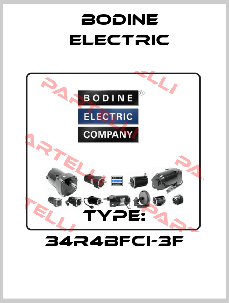 TYPE: 34R4BFCI-3F BODINE ELECTRIC
