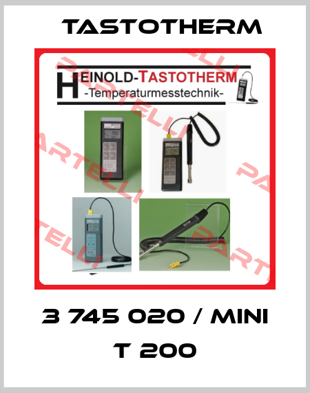 3 745 020 / Mini T 200 Tastotherm