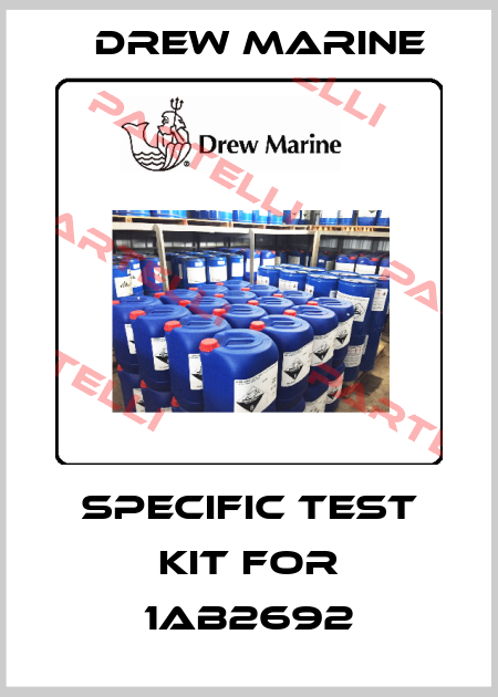 Specific test kit for 1AB2692 Drew Marine