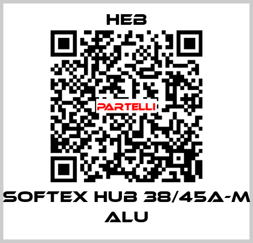 Softex hub 38/45A-M ALU HEB