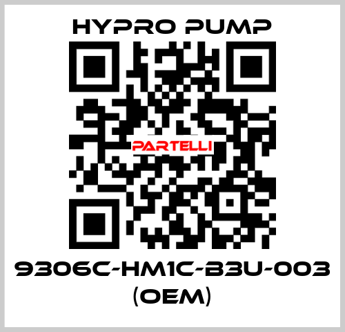 9306C-HM1C-B3U-003 (OEM) Hypro Pump