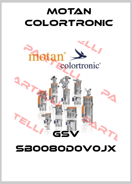 GSV SB0080D0V0JX Motan Colortronic