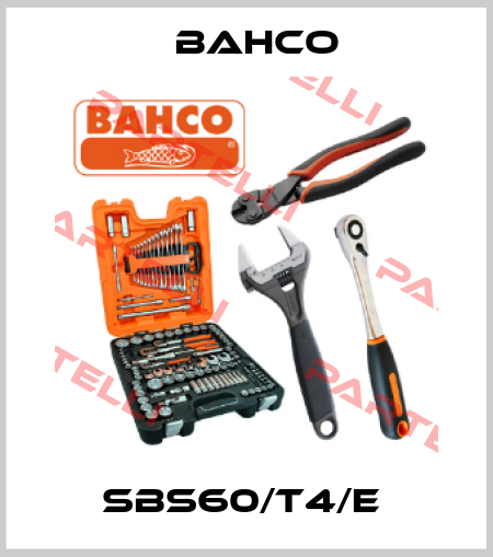 SBS60/T4/E  Bahco