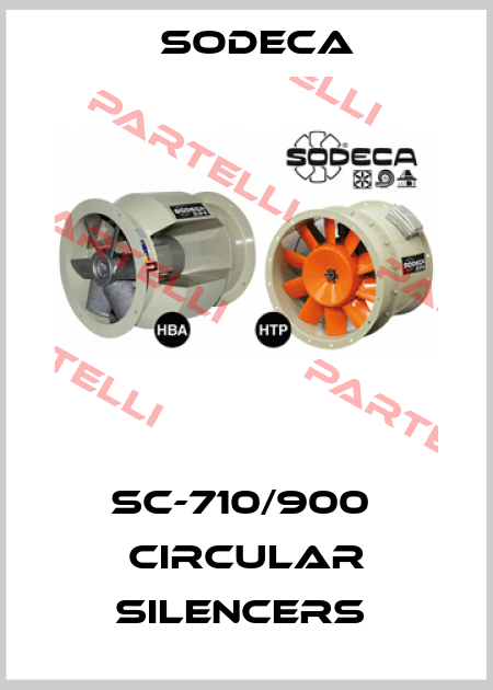 SC-710/900  CIRCULAR SILENCERS  Sodeca