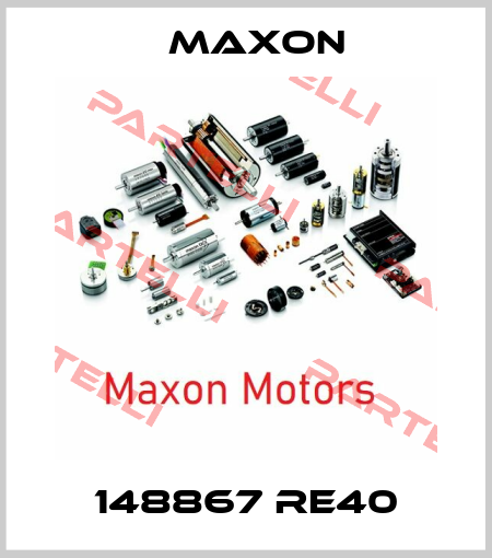 148867 RE40 Maxon