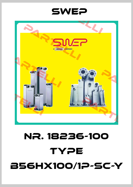 Nr. 18236-100 Type B56Hx100/1P-SC-Y Swep