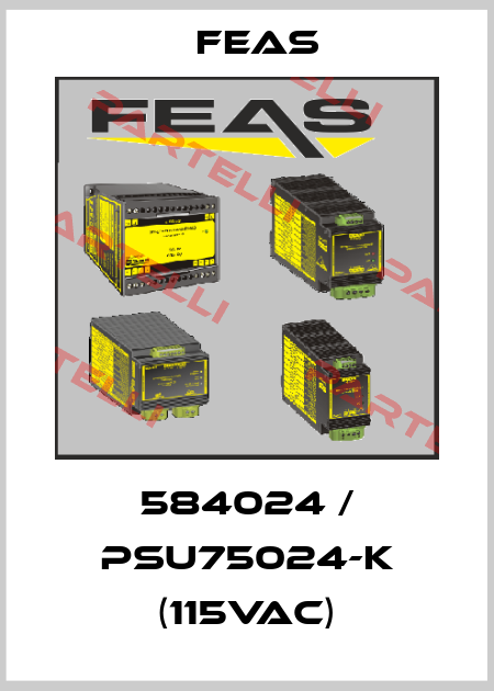 584024 / PSU75024-K (115VAC) Feas