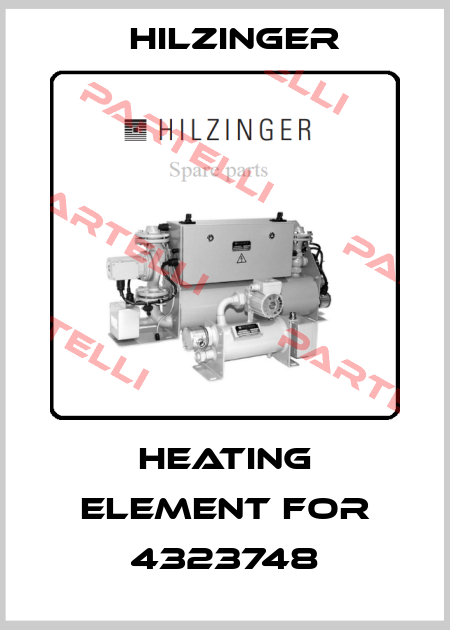 Heating element for 4323748 Hilzinger