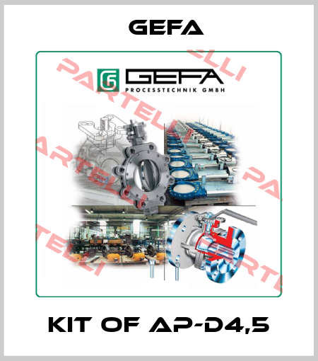 kit of AP-D4,5 Gefa
