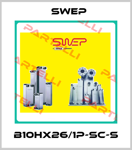 B10Hx26/1P-SC-S Swep