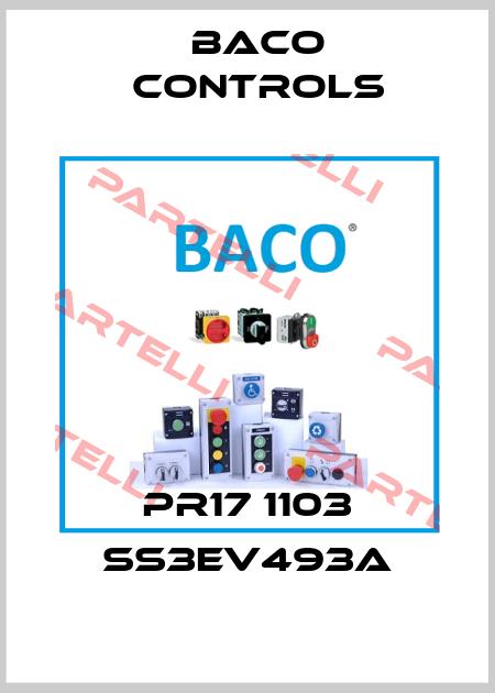 PR17 1103 SS3EV493A Baco Controls