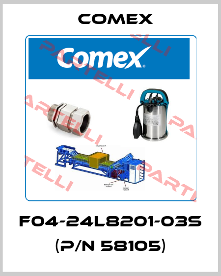 F04-24L8201-03S (p/n 58105) Comex