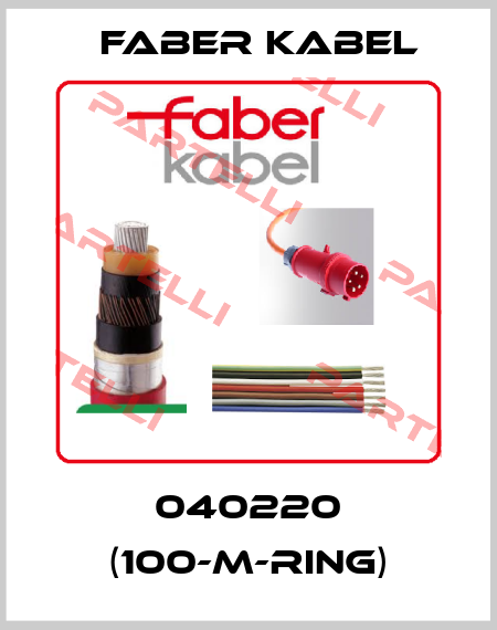040220 (100-m-Ring) Faber Kabel