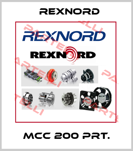 MCC 200 PRT. Rexnord