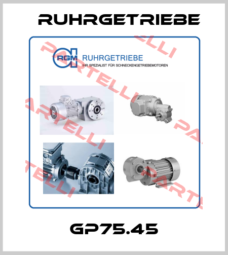 GP75.45 Ruhrgetriebe